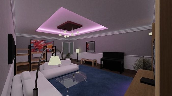 Living Room 3D 3D model