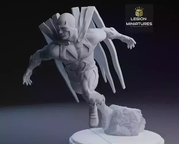 MARVEL CRISIS PROTOCOL HAWK PRESUPPORTED INCLUDED