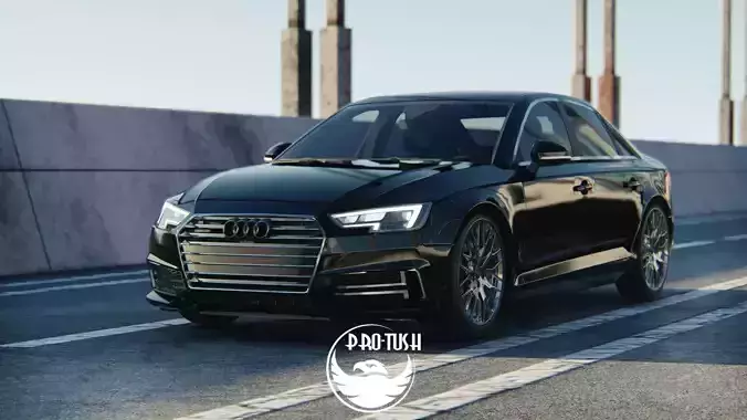 audi A4 3D model