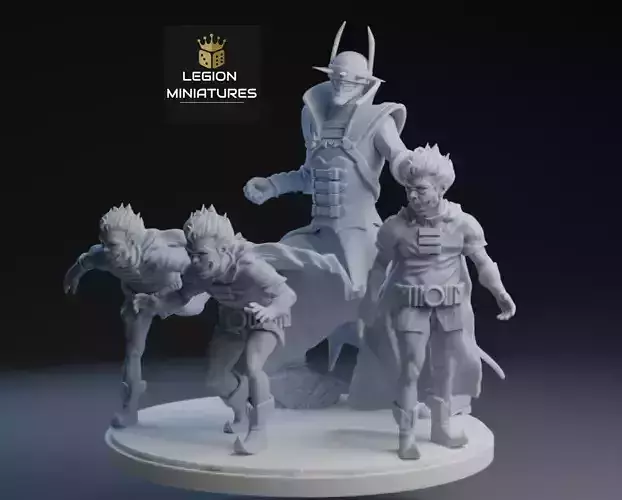 MARVEL CRISIS PROTOCOL BATMAN WHO LAUGH  PRESUPPORTED INCLUDED