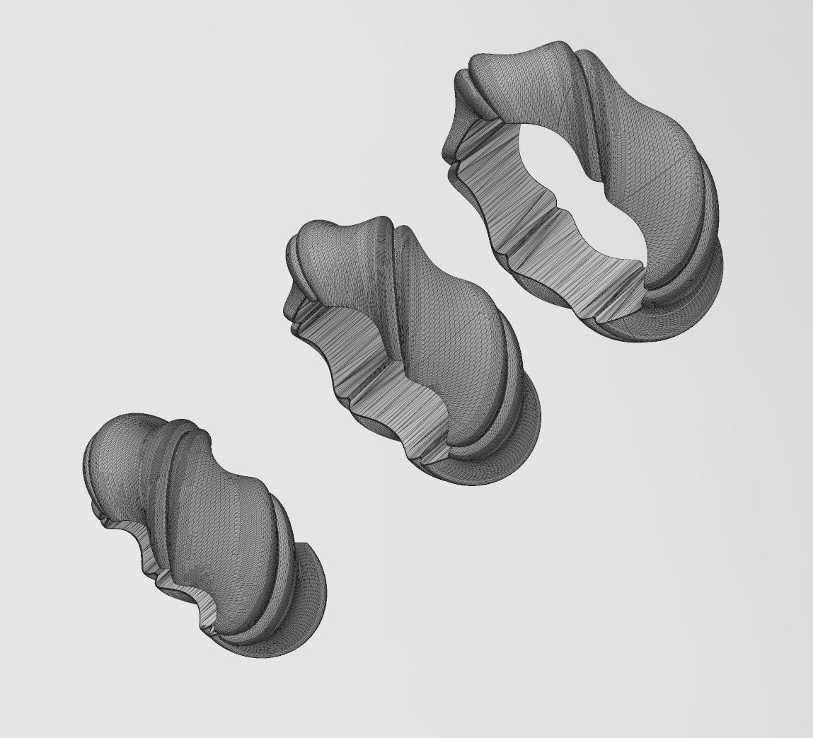 Thin french twisted bead and charm 3D print model_12