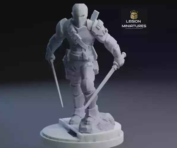 MARVEL CRISIS PROTOCOL DEATHSTROKE PRESUPPORTED INCLUDED