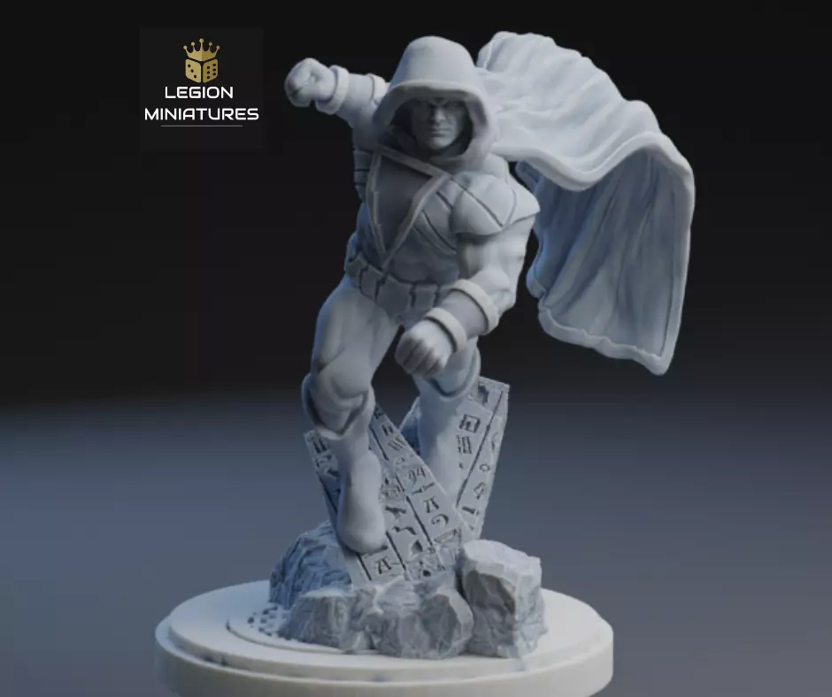 MARVEL CRISIS PROTOCOL SHAZAM PRESUPPORTED INCLUDED 3D print model