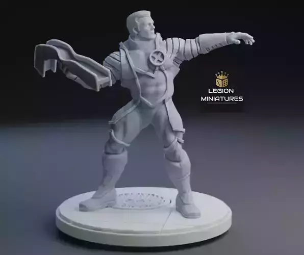 MARVEL CRISIS PROTOCOL COLOSSUS PRESUPPORTED INCLUDED