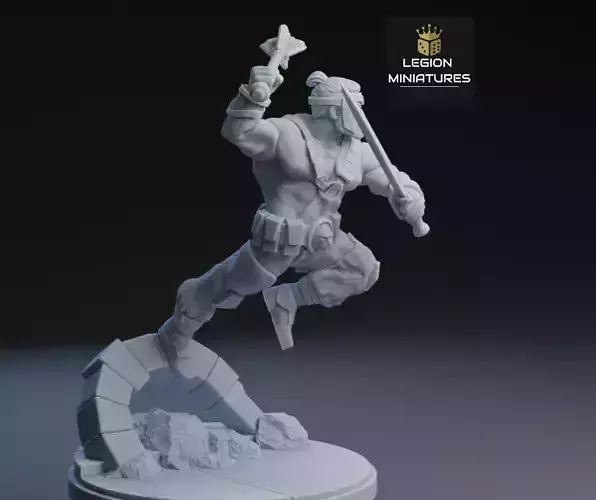 MARVEL CRISIS PROTOCOL HERCULES PRESUPPORTED INCLUDED