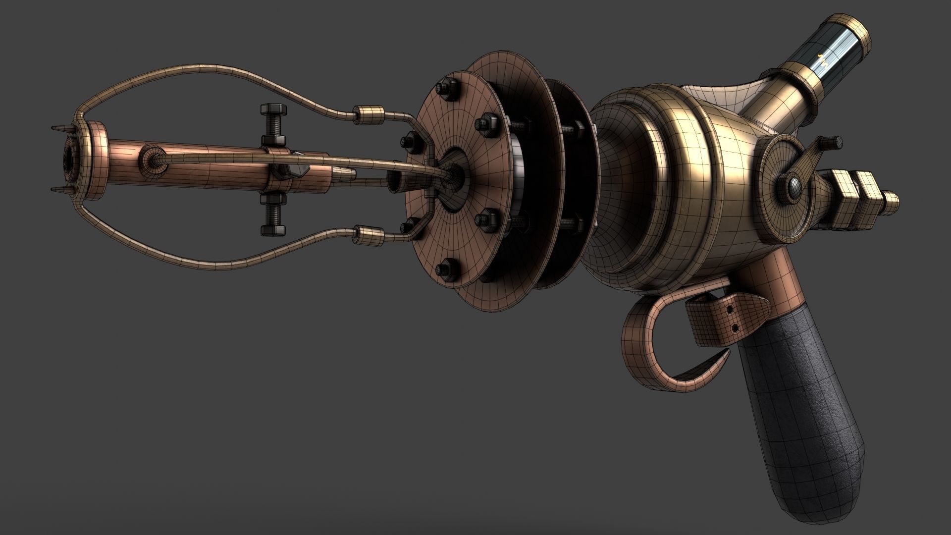 Set of Fantasy Gun 3D Model Collection_4