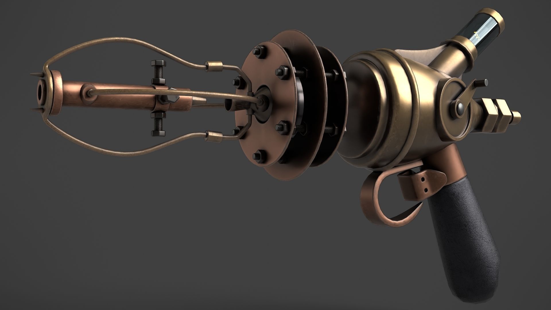 Set of Fantasy Gun 3D Model Collection_5