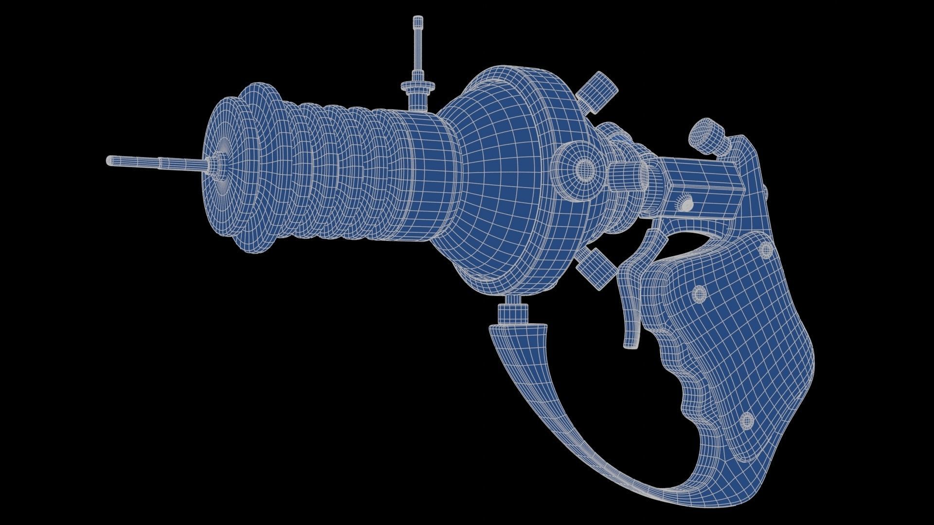 Set of Fantasy Gun 3D Model Collection_9