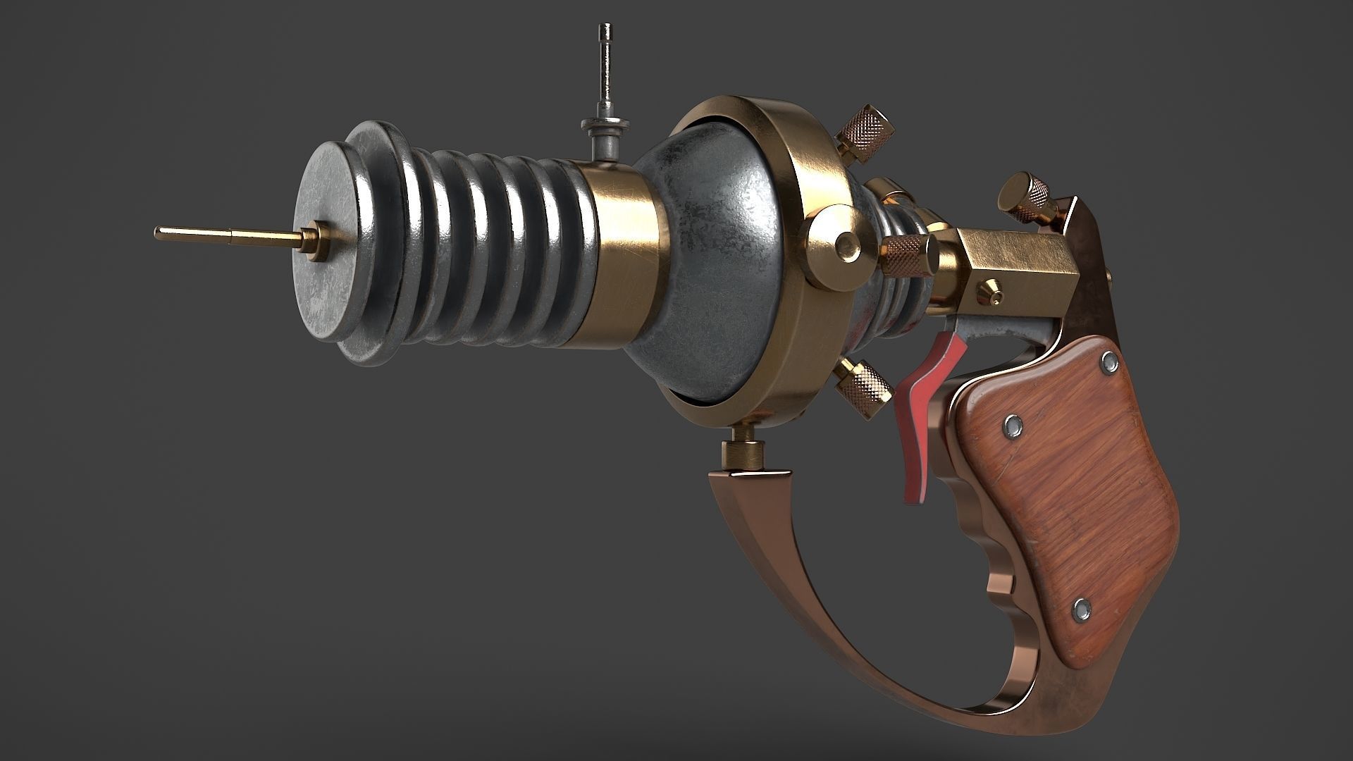 Set of Fantasy Gun 3D Model Collection_7