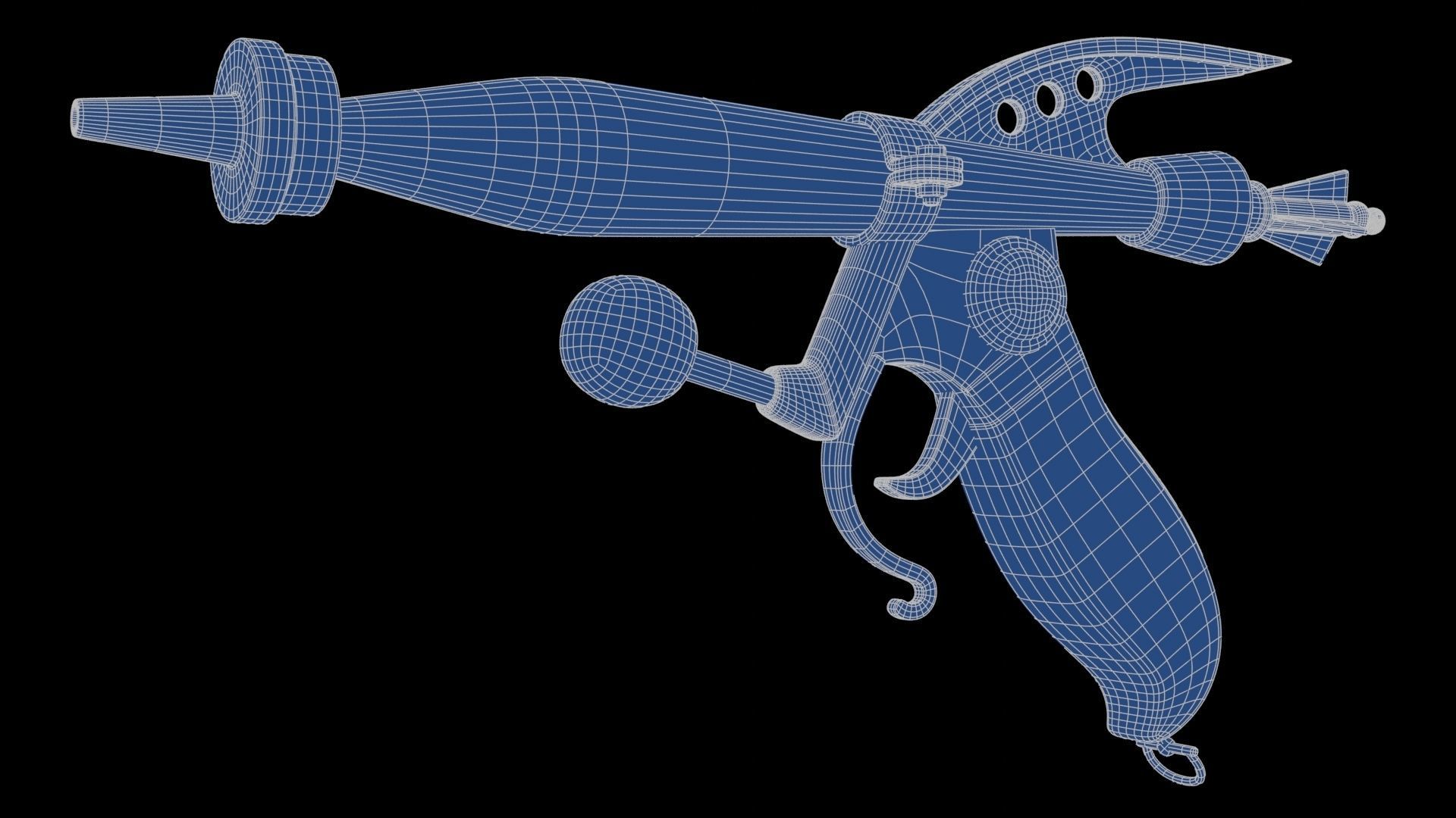 Set of Fantasy Gun 3D Model Collection_17