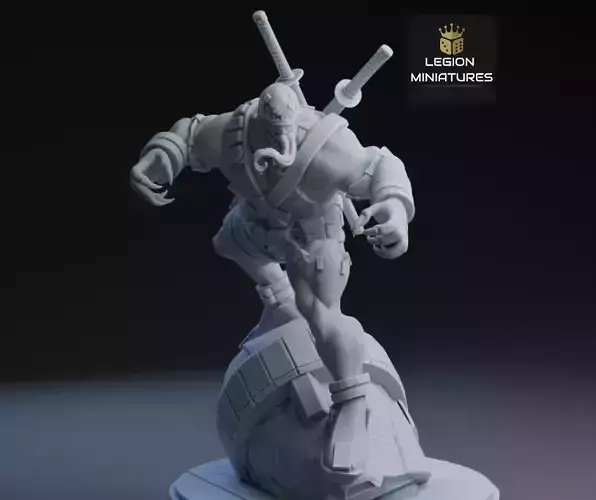 MARVEL CRISIS PROTOCOL VENOMPOOL PRESUPPORTED INCLUDED