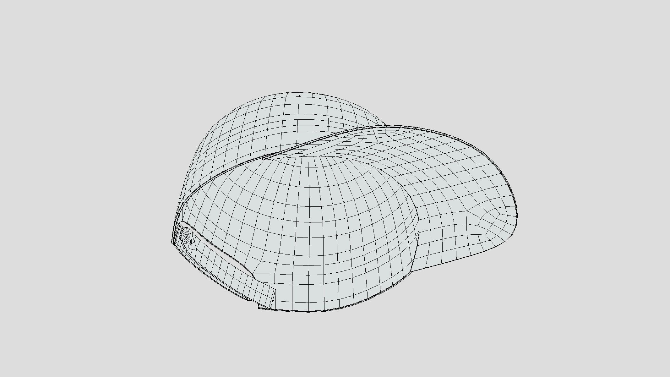 Colorful Hat Low Poly PBR Realistic Low-poly 3D model_5