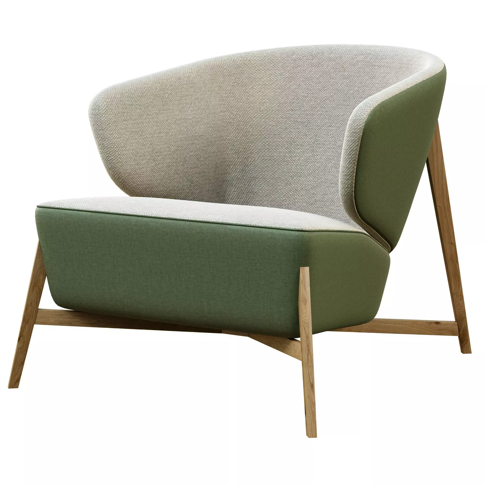 Artemest Arsenale LC1 Armchair 3D model_0