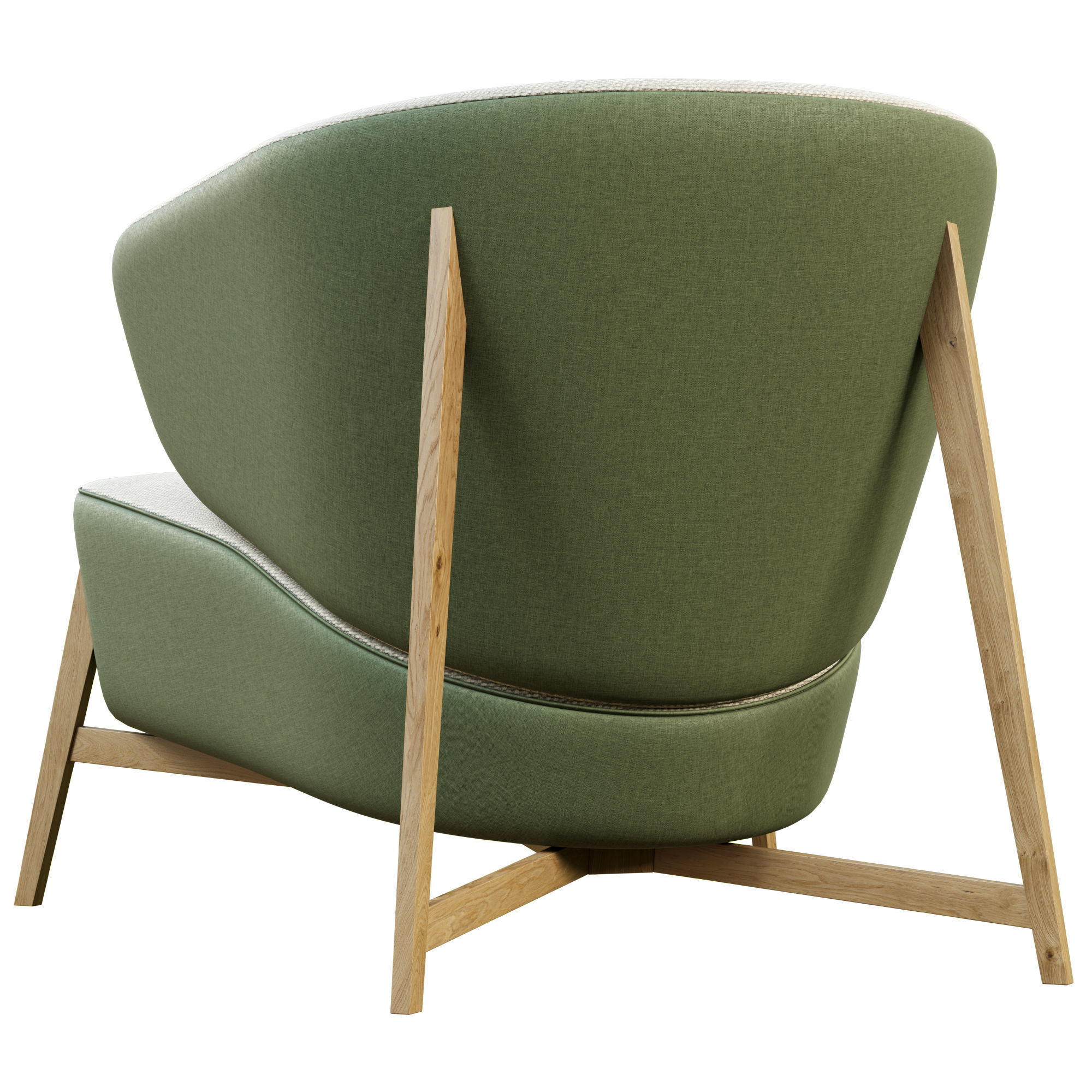 Artemest Arsenale LC1 Armchair 3D model_1