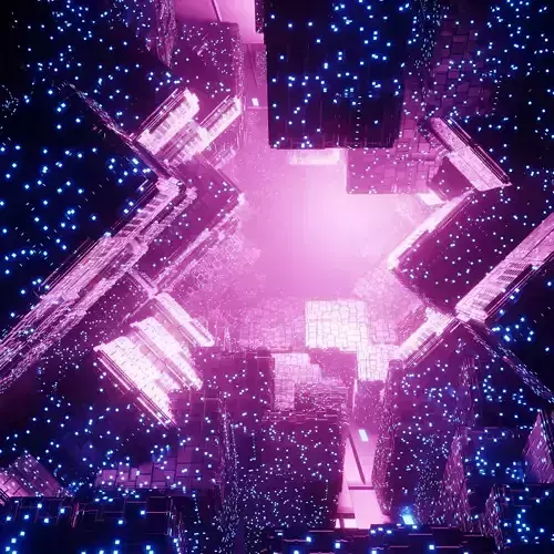 3d model of a cosmic tunnel