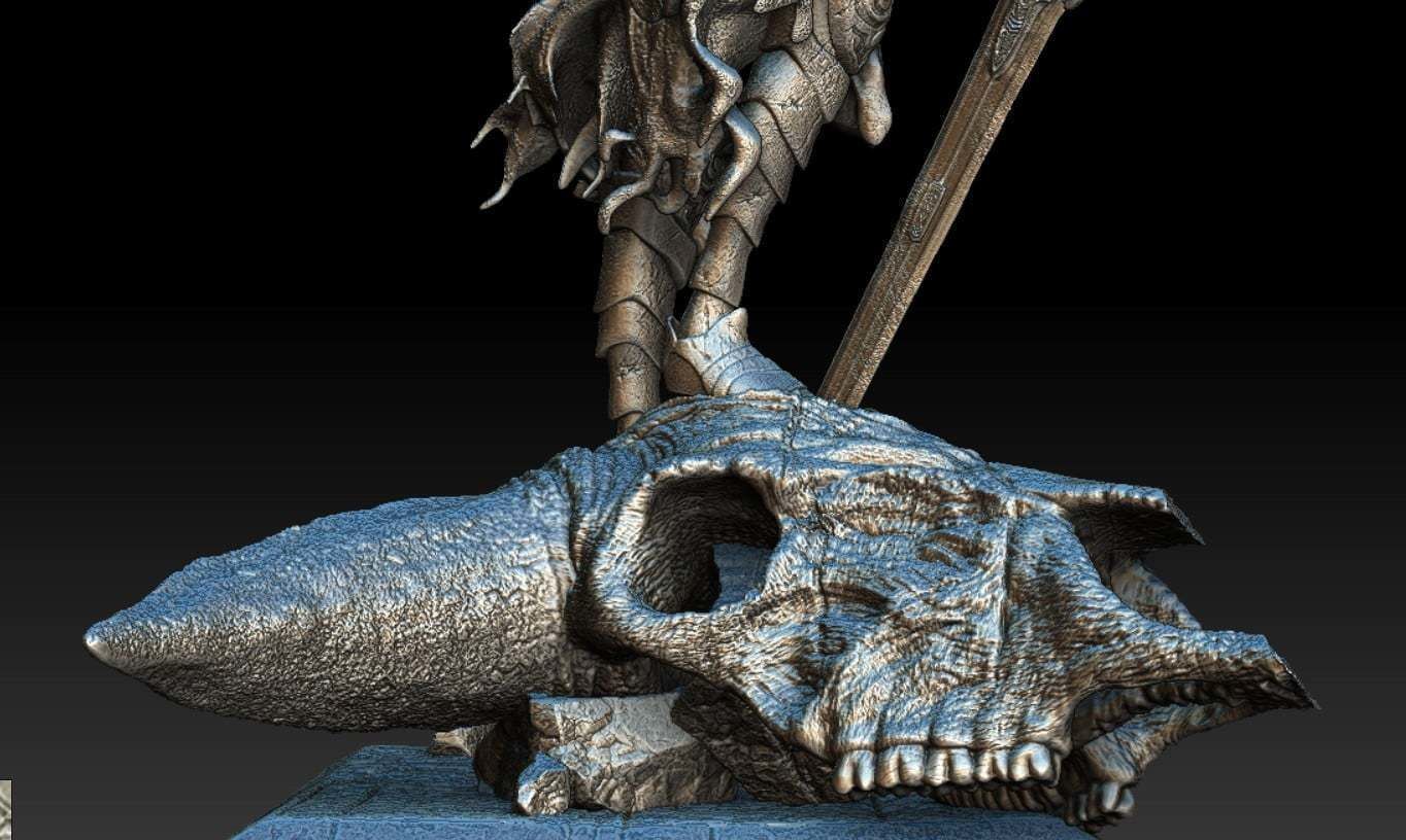 Dark Souls - Artorias 3D print model_5