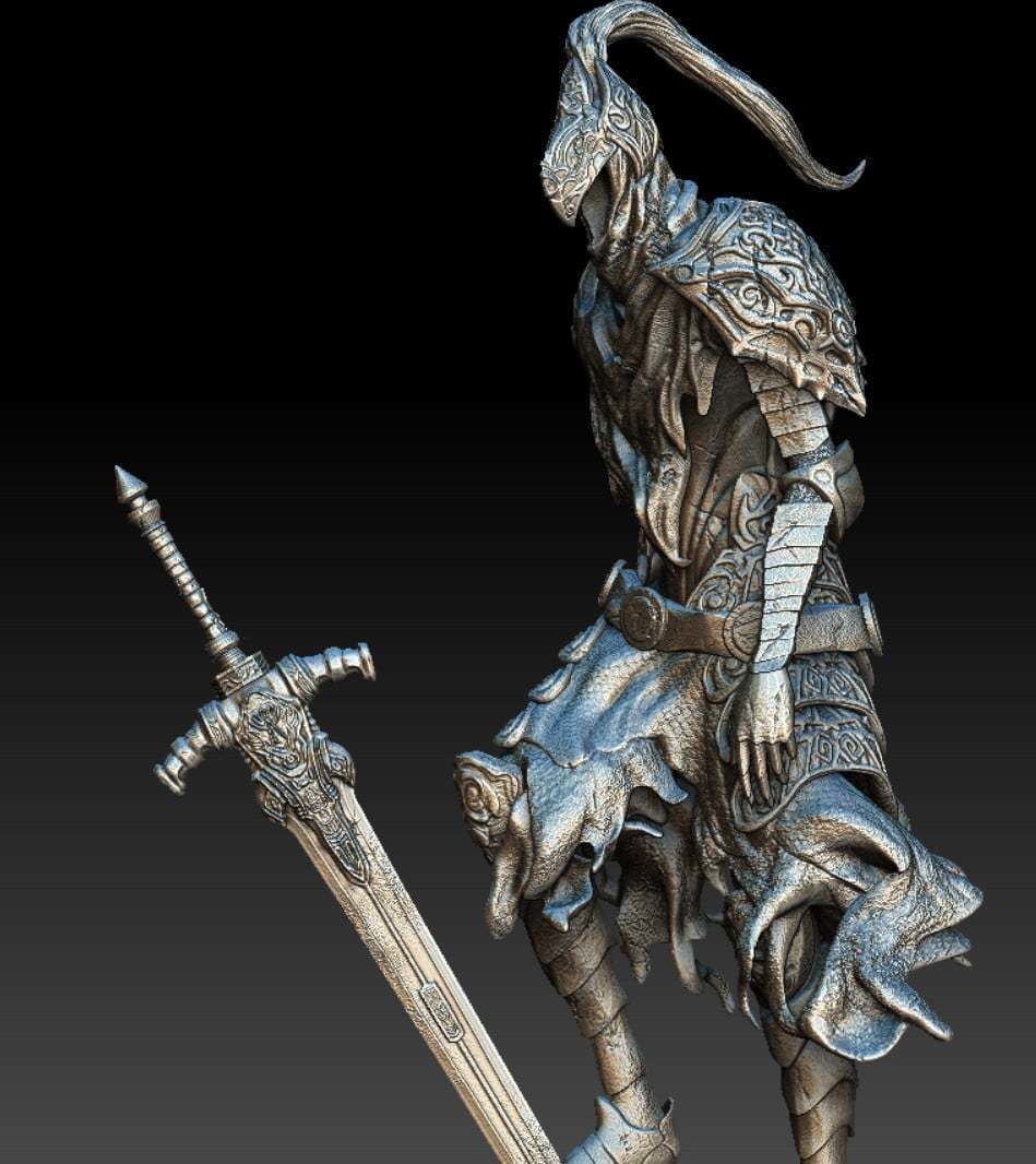 Dark Souls - Artorias 3D print model_4