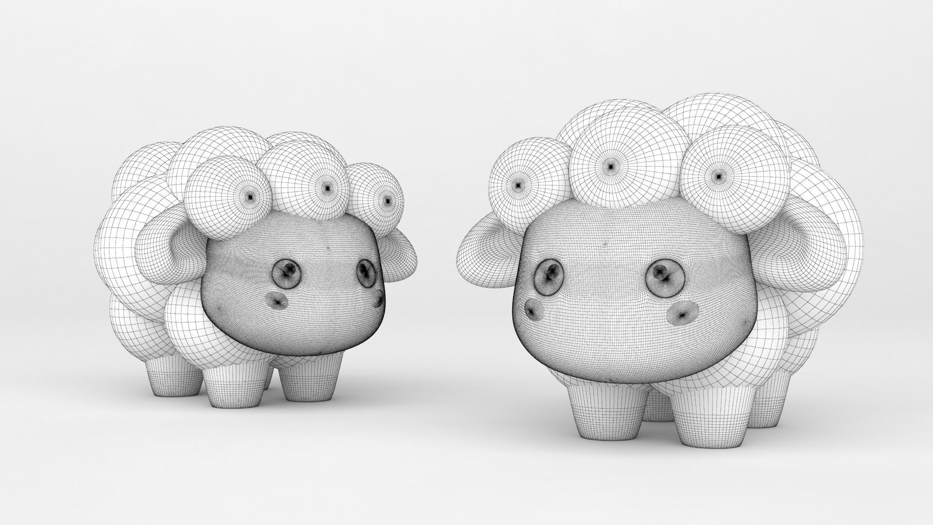 Sheep 3D model_6