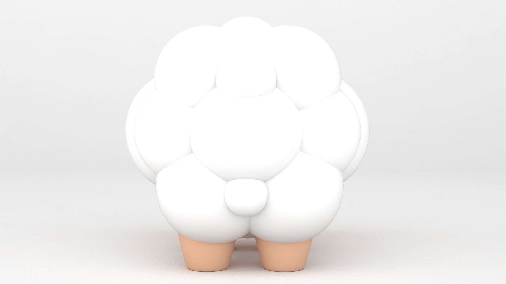 Sheep 3D model_4