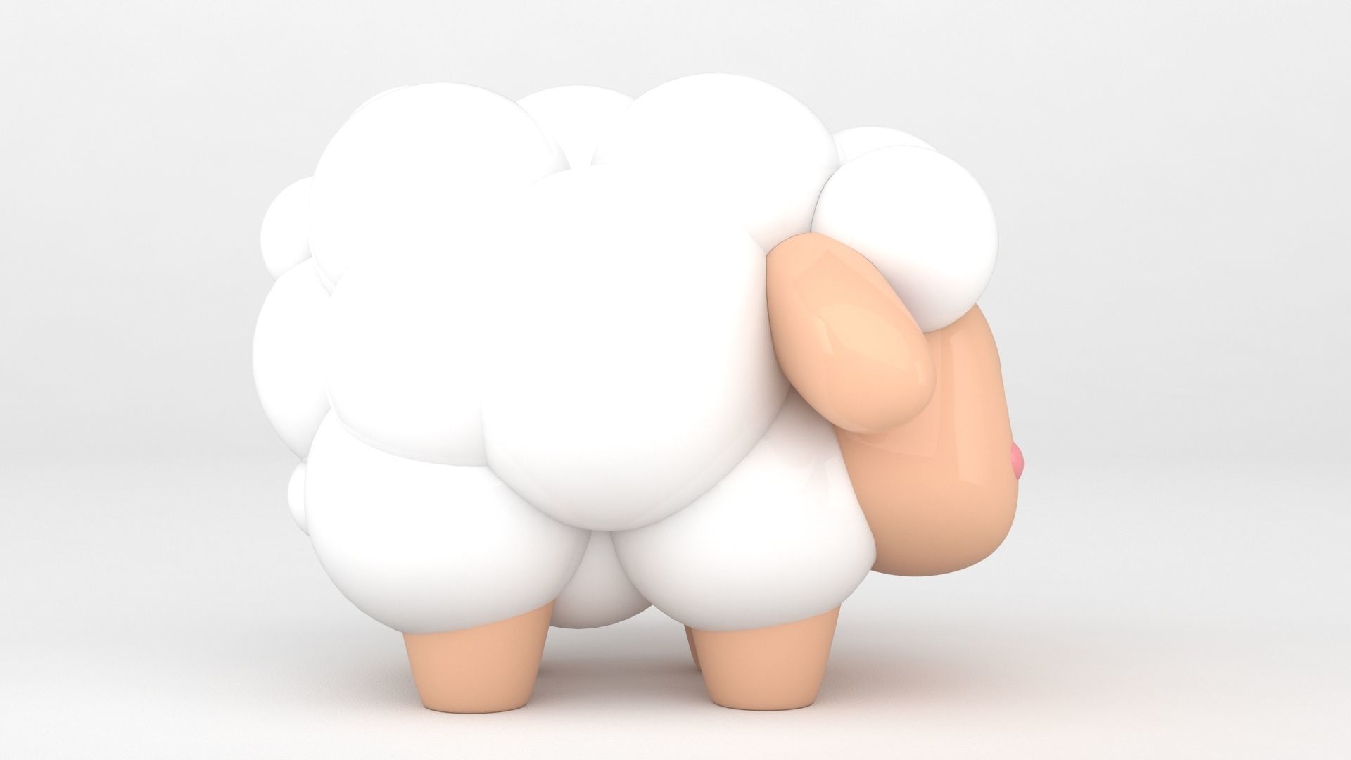 Sheep 3D model_3