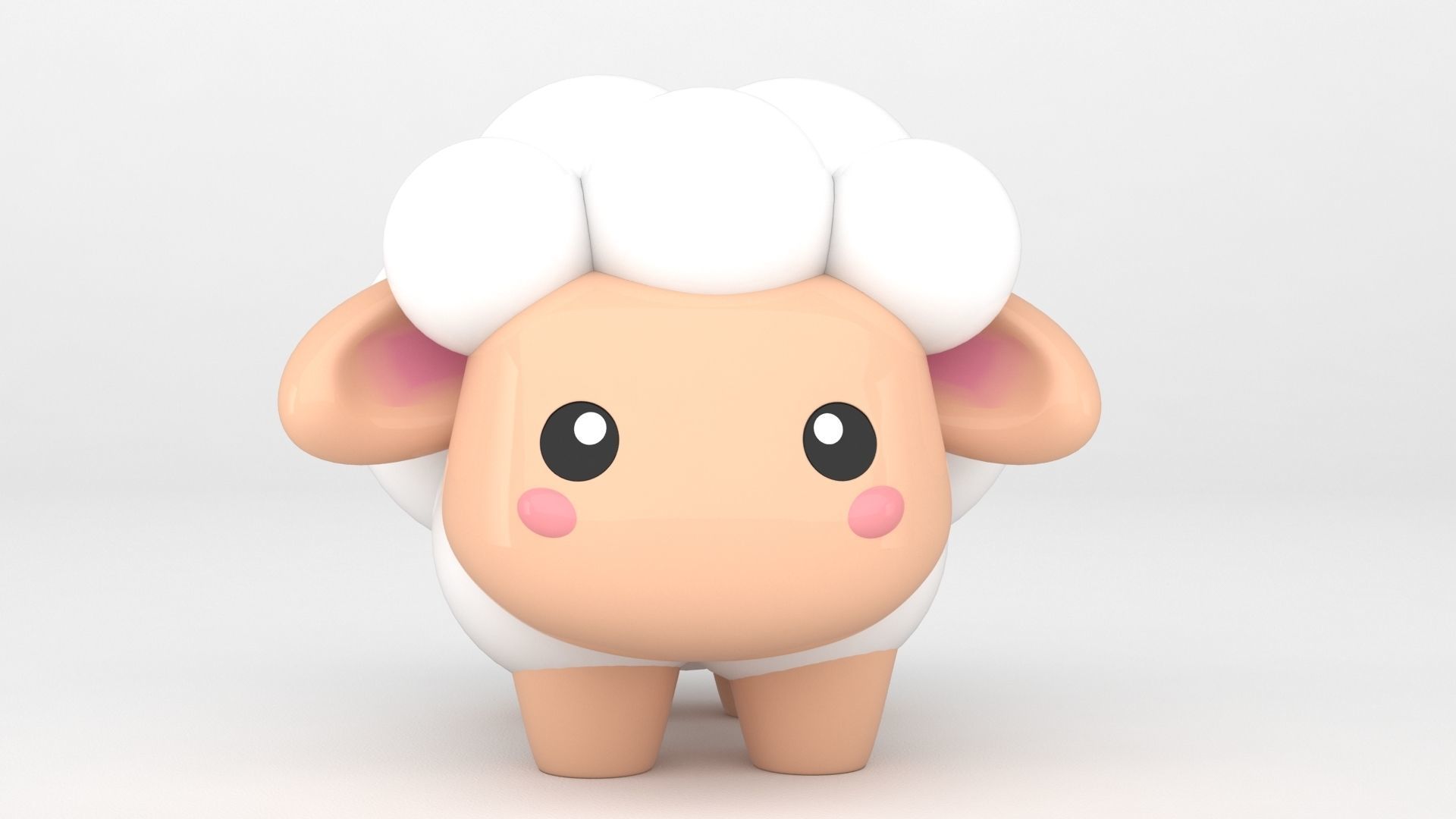 Sheep 3D model_2