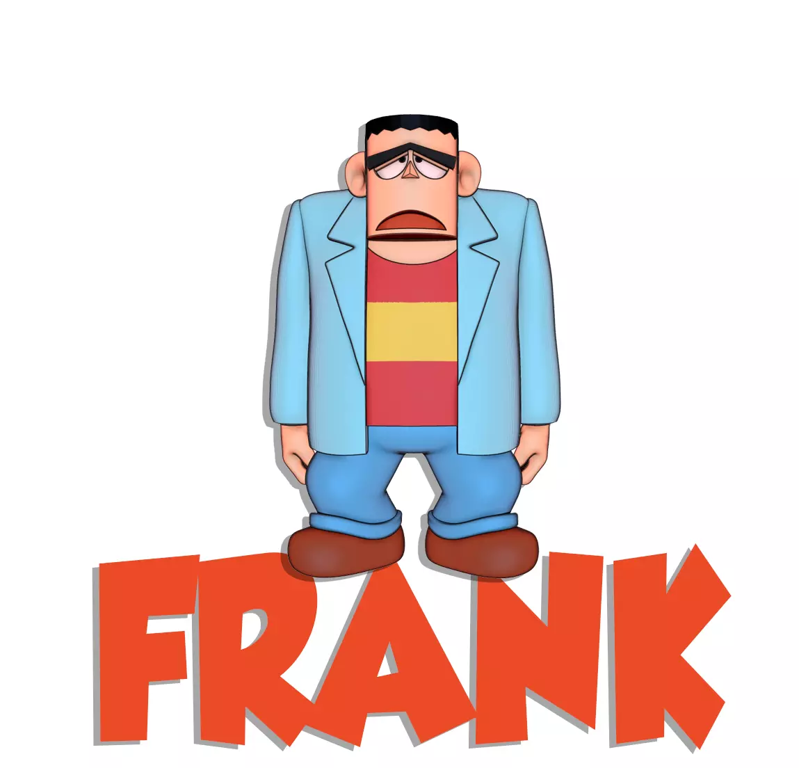 Frank - Carletto il principe dei mostri Kaibutsu-kun 3D print model_0