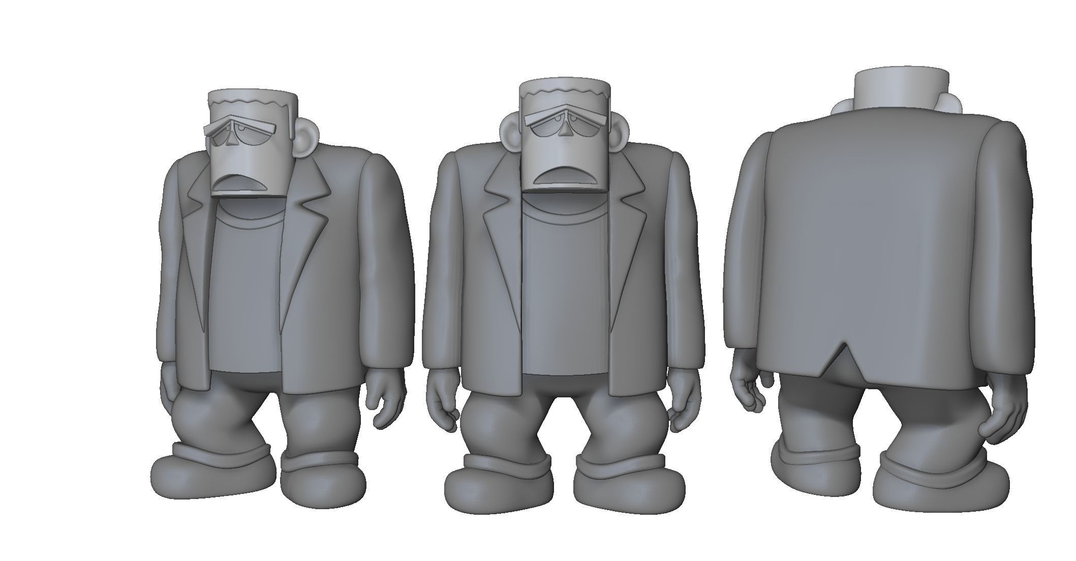 Frank - Carletto il principe dei mostri Kaibutsu-kun 3D print model_5