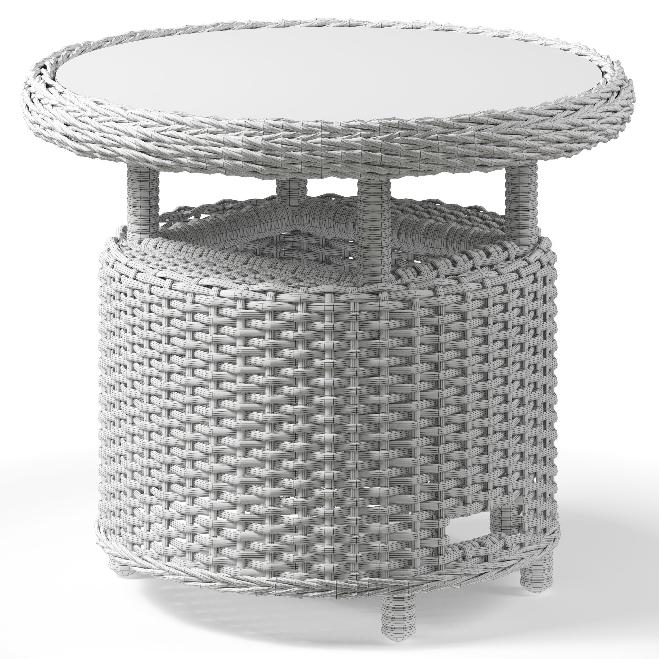 OVE Vance Bistro Table 3D model_1