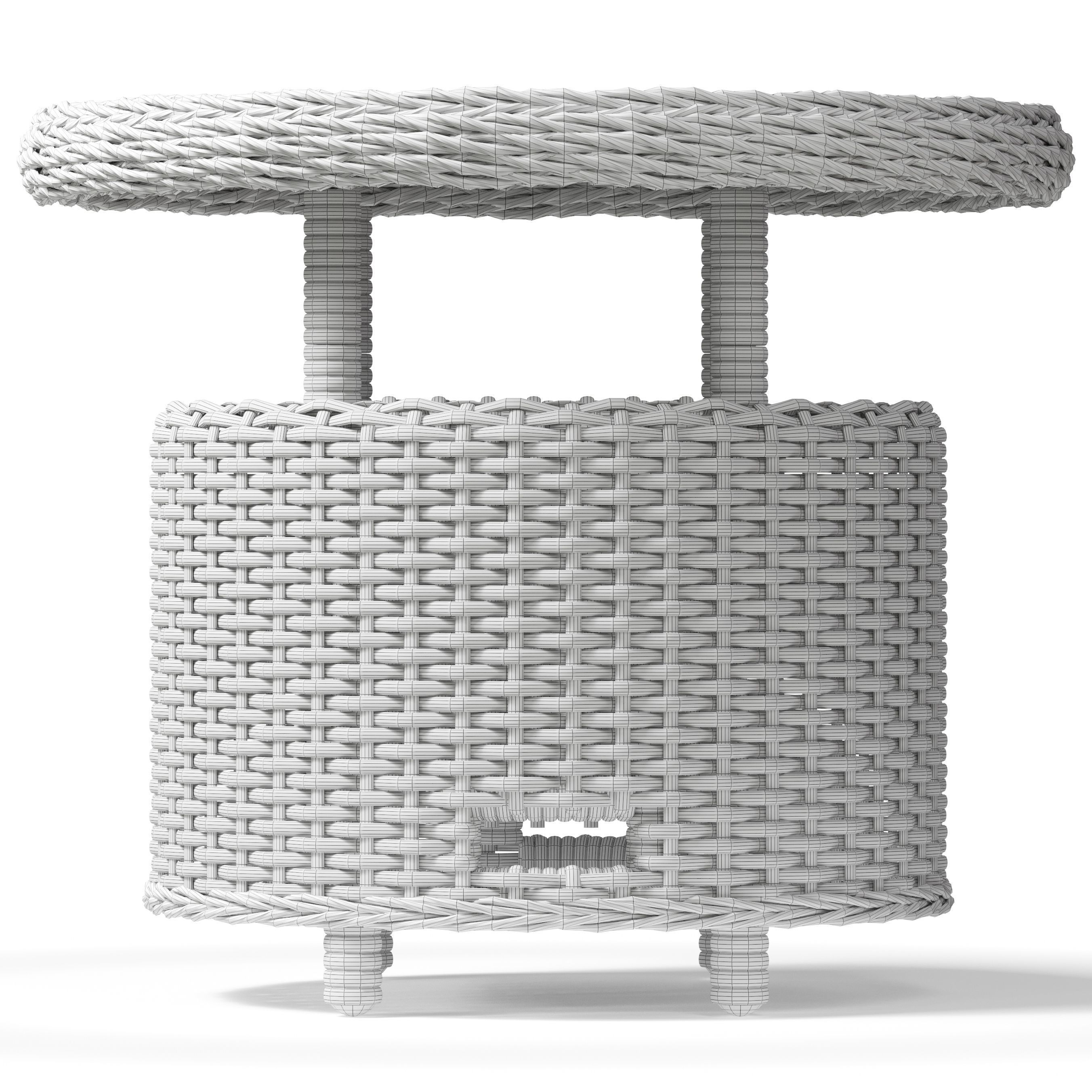 OVE Vance Bistro Table 3D model_7