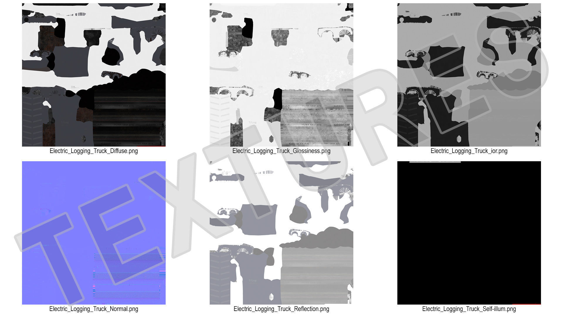 Einride Electric Robo Truck Rigged 3D model_19