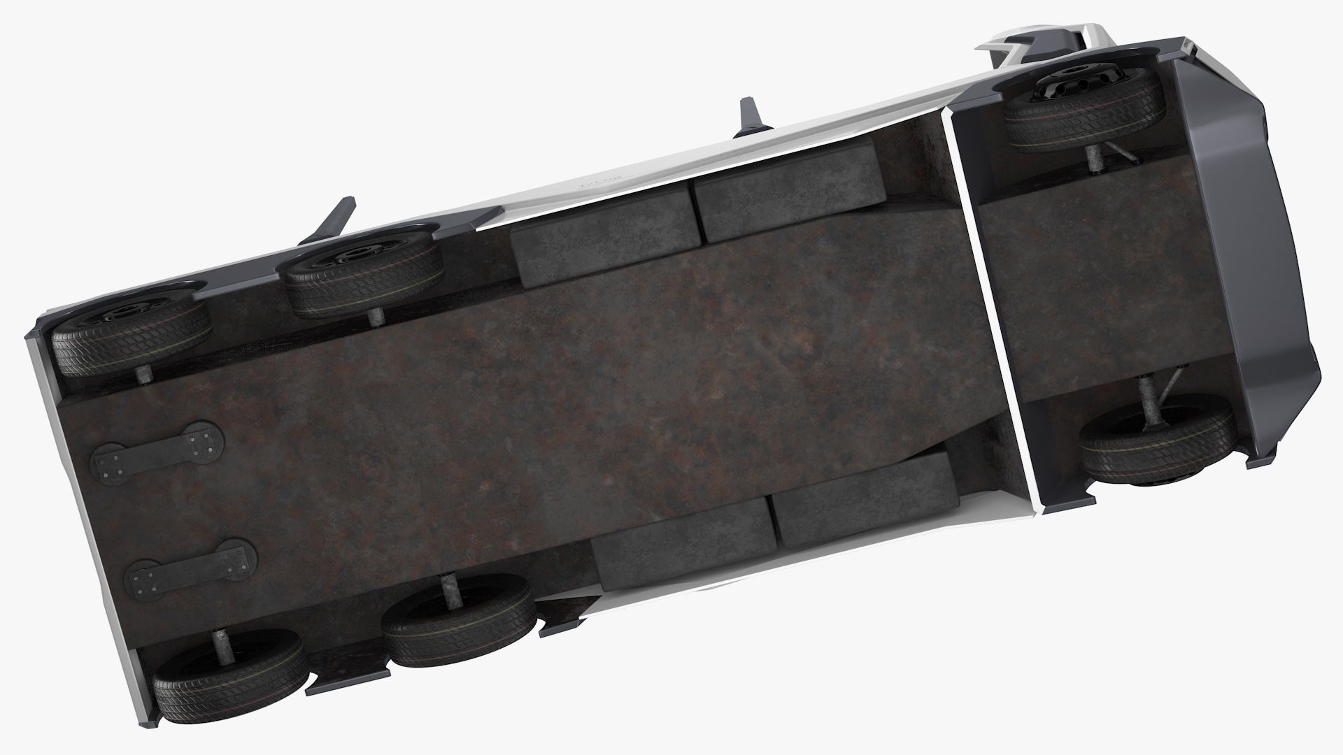 Einride Electric Robo Truck Rigged 3D model_13