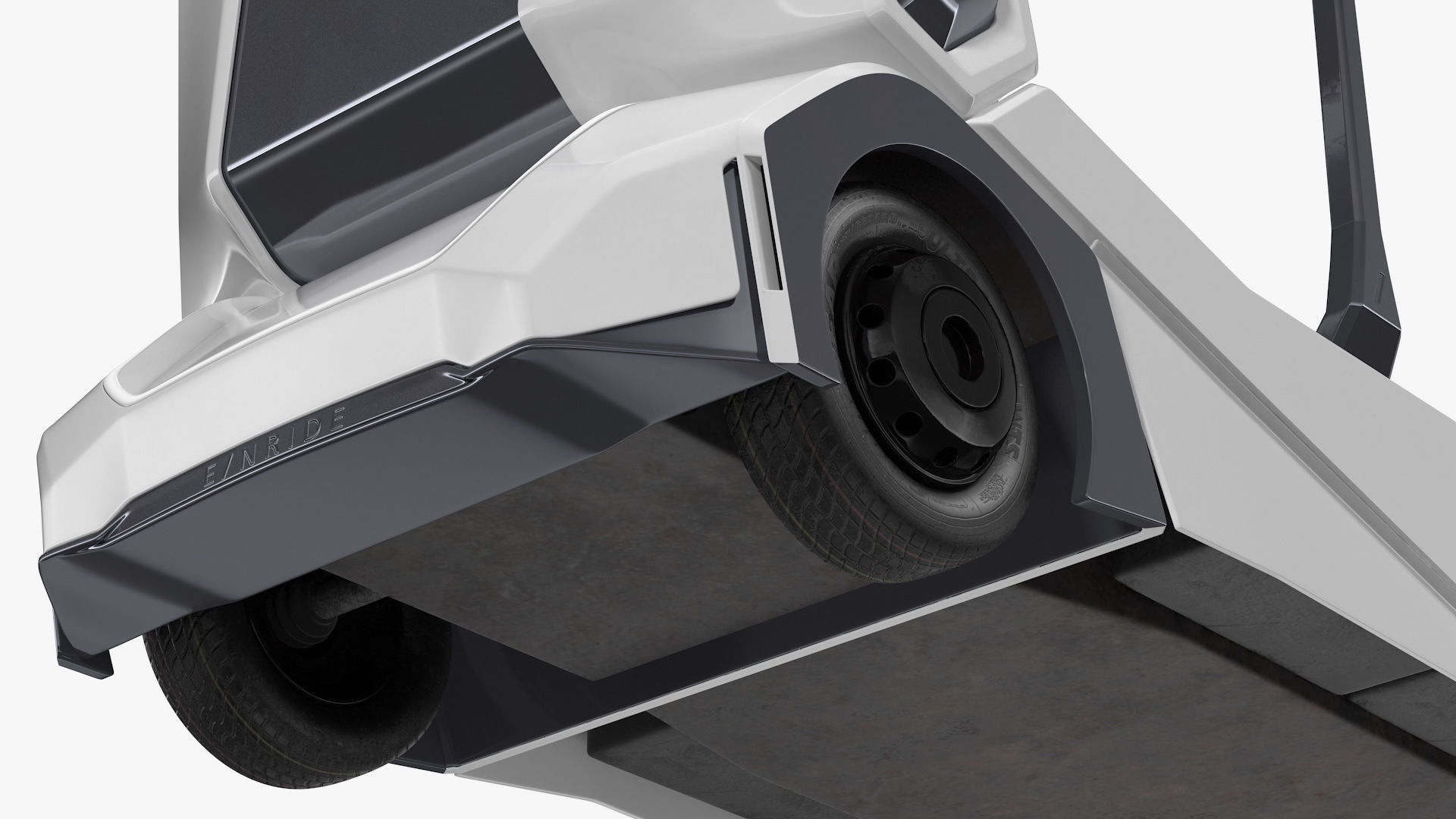 Einride Electric Robo Truck Rigged 3D model_12