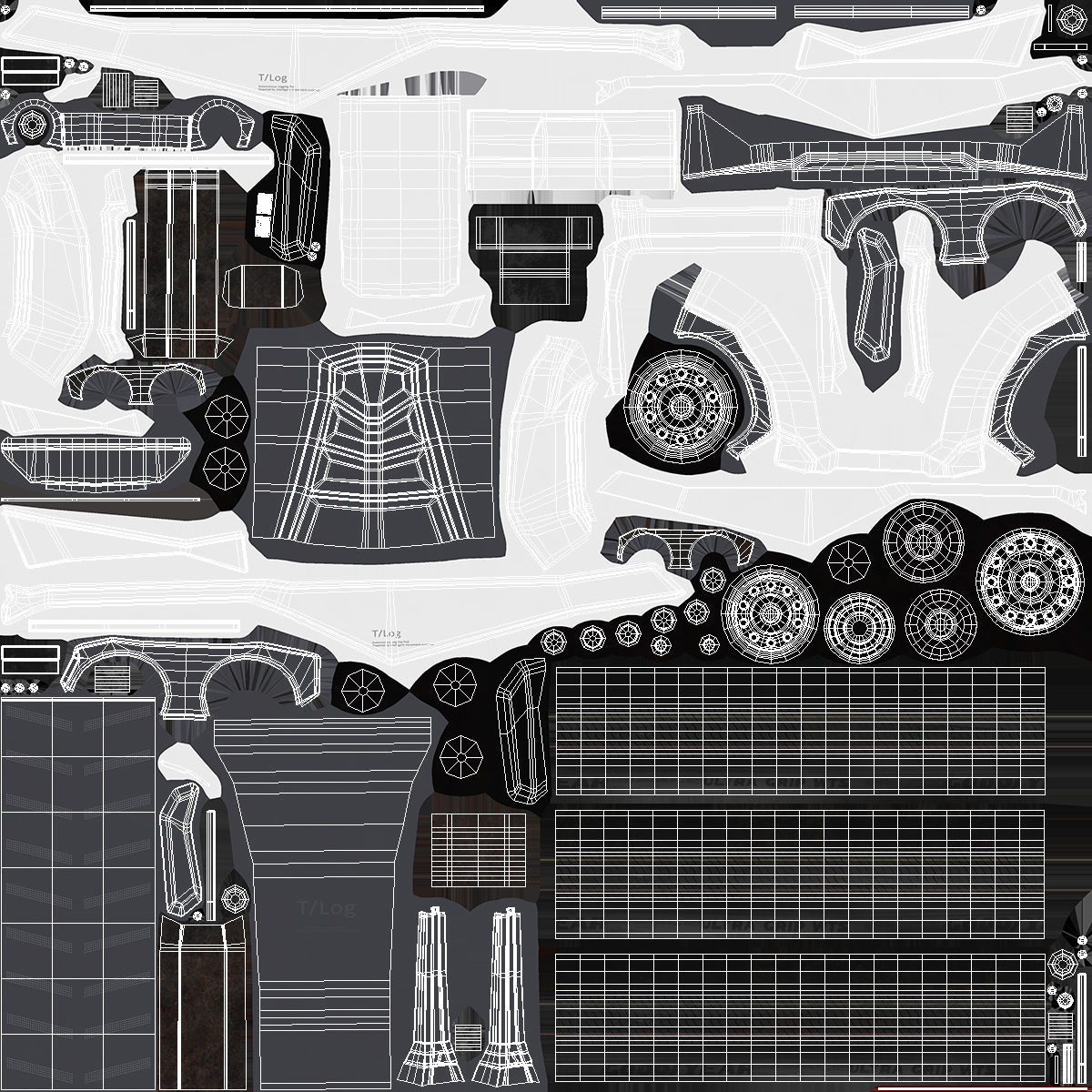 Einride Electric Robo Truck Rigged 3D model_18