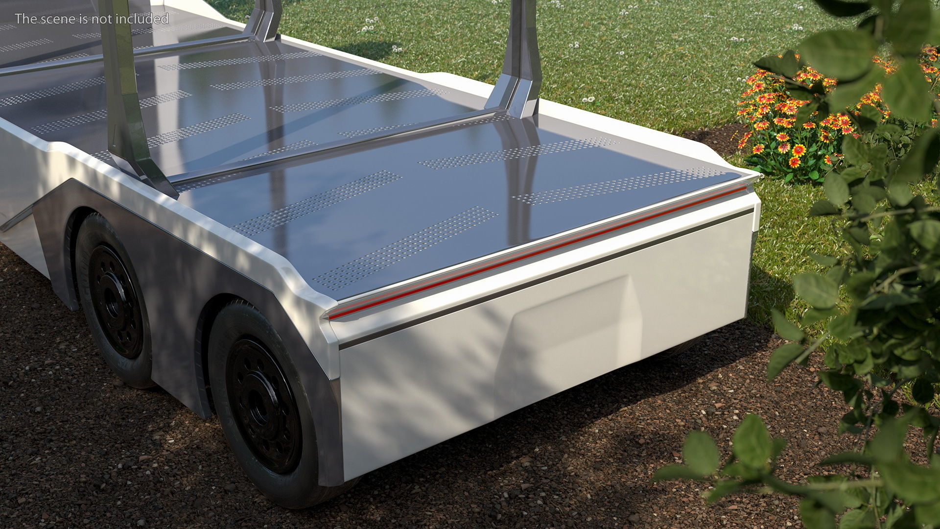 Einride Electric Robo Truck Rigged 3D model_5