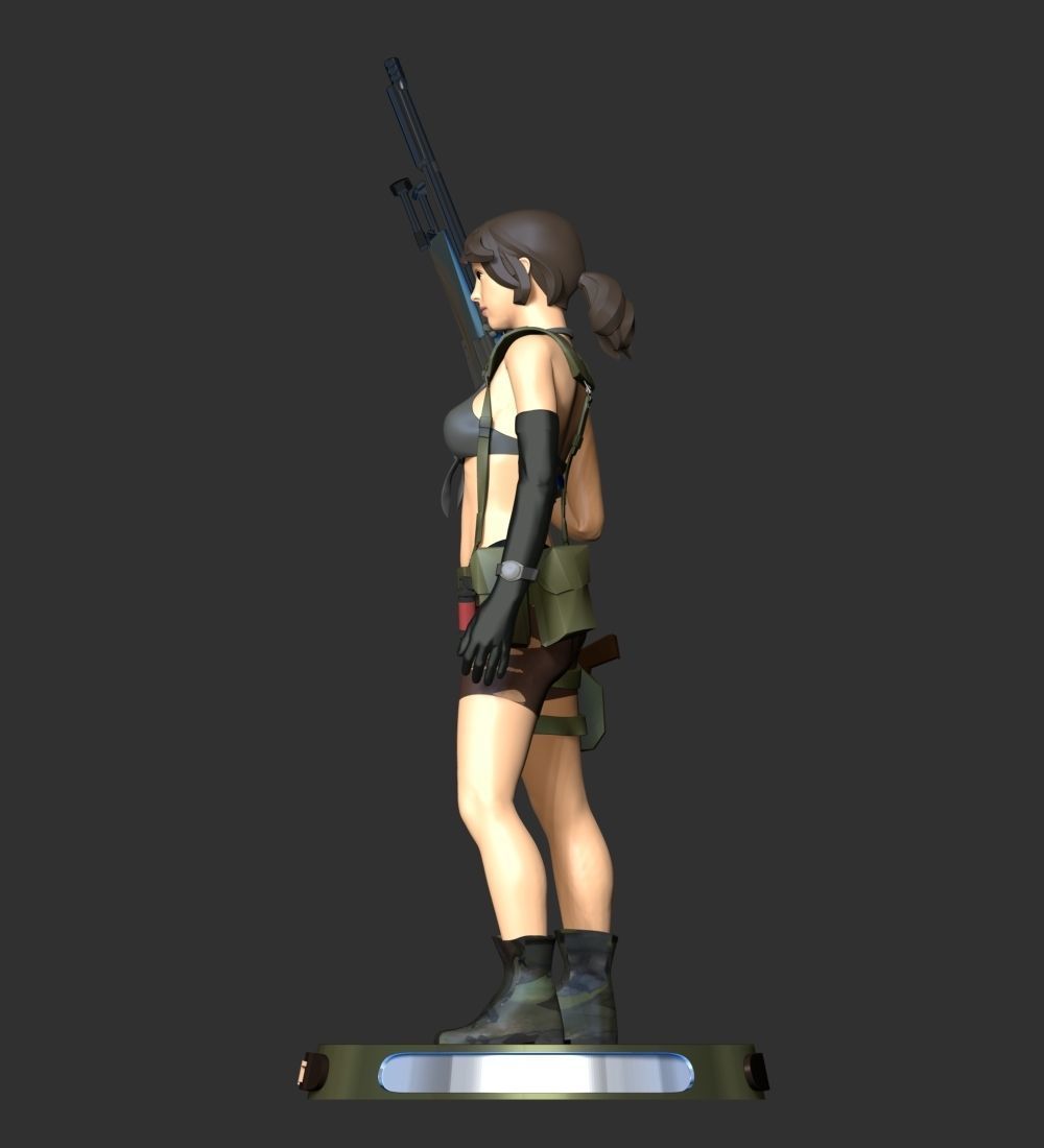 Quiet - Metal Gear Solid 5 3D print model_8