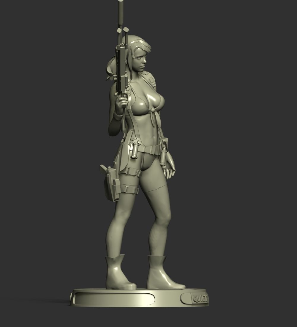 Quiet - Metal Gear Solid 5 3D print model_15