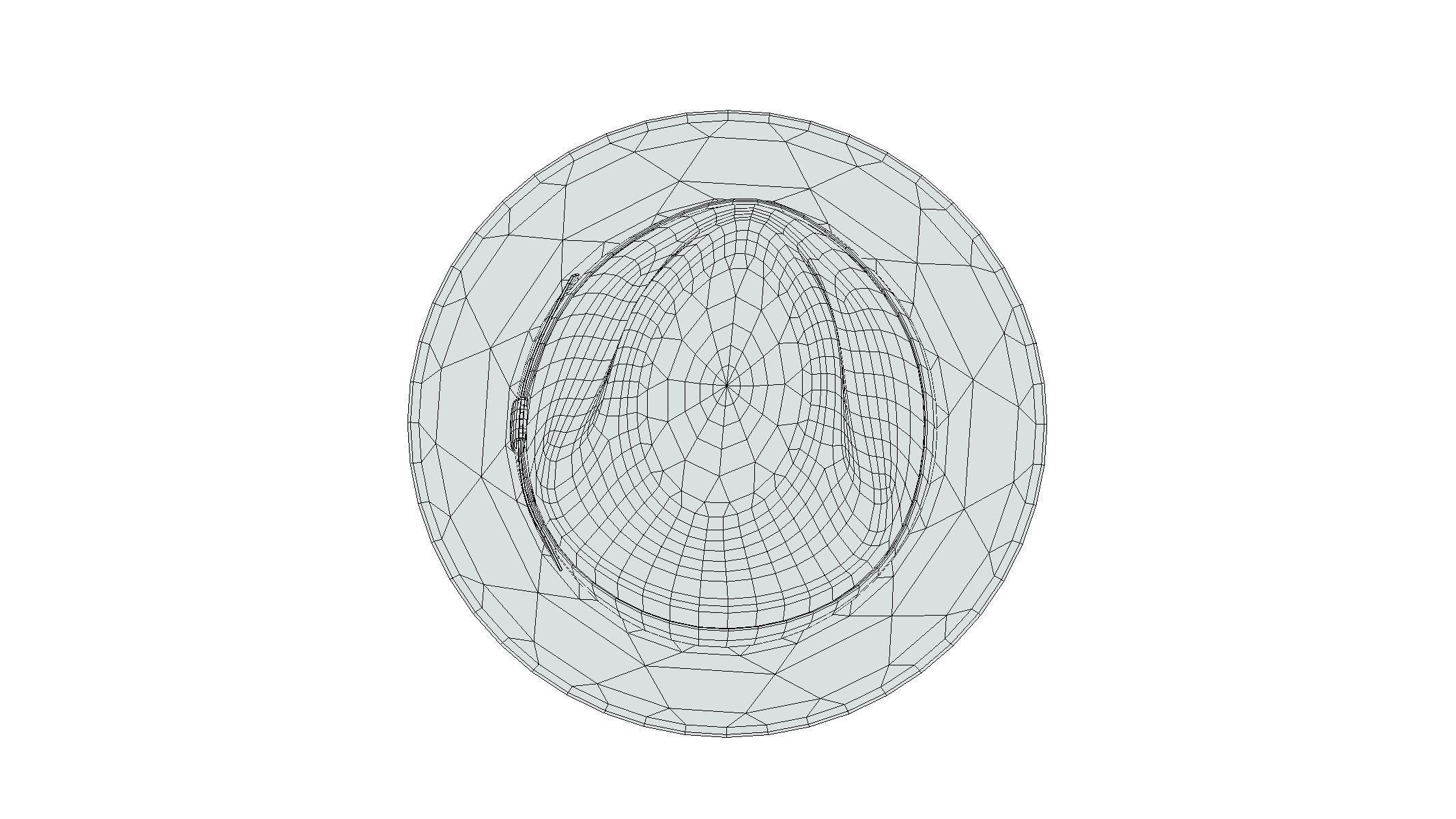 Fedora Hat Low Poly PBR Realistic Low-poly 3D model_5