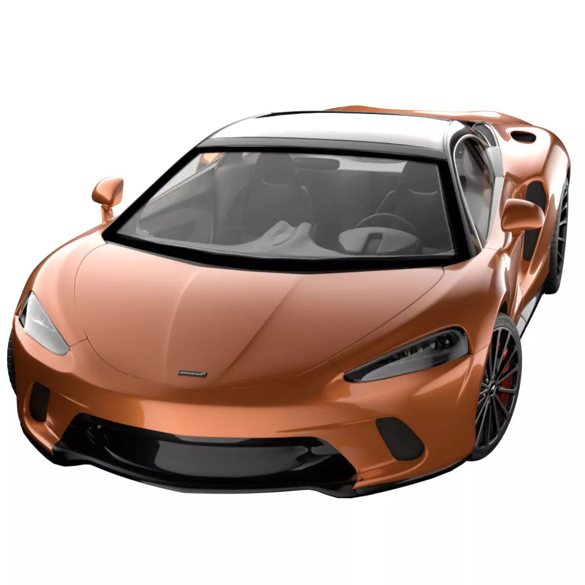 McLaren GT 2020 3D model_0
