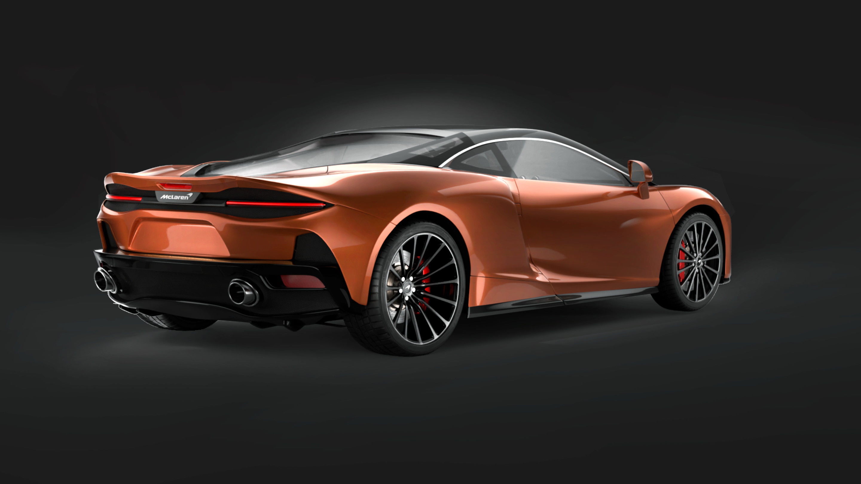 McLaren GT 2020 3D model_2