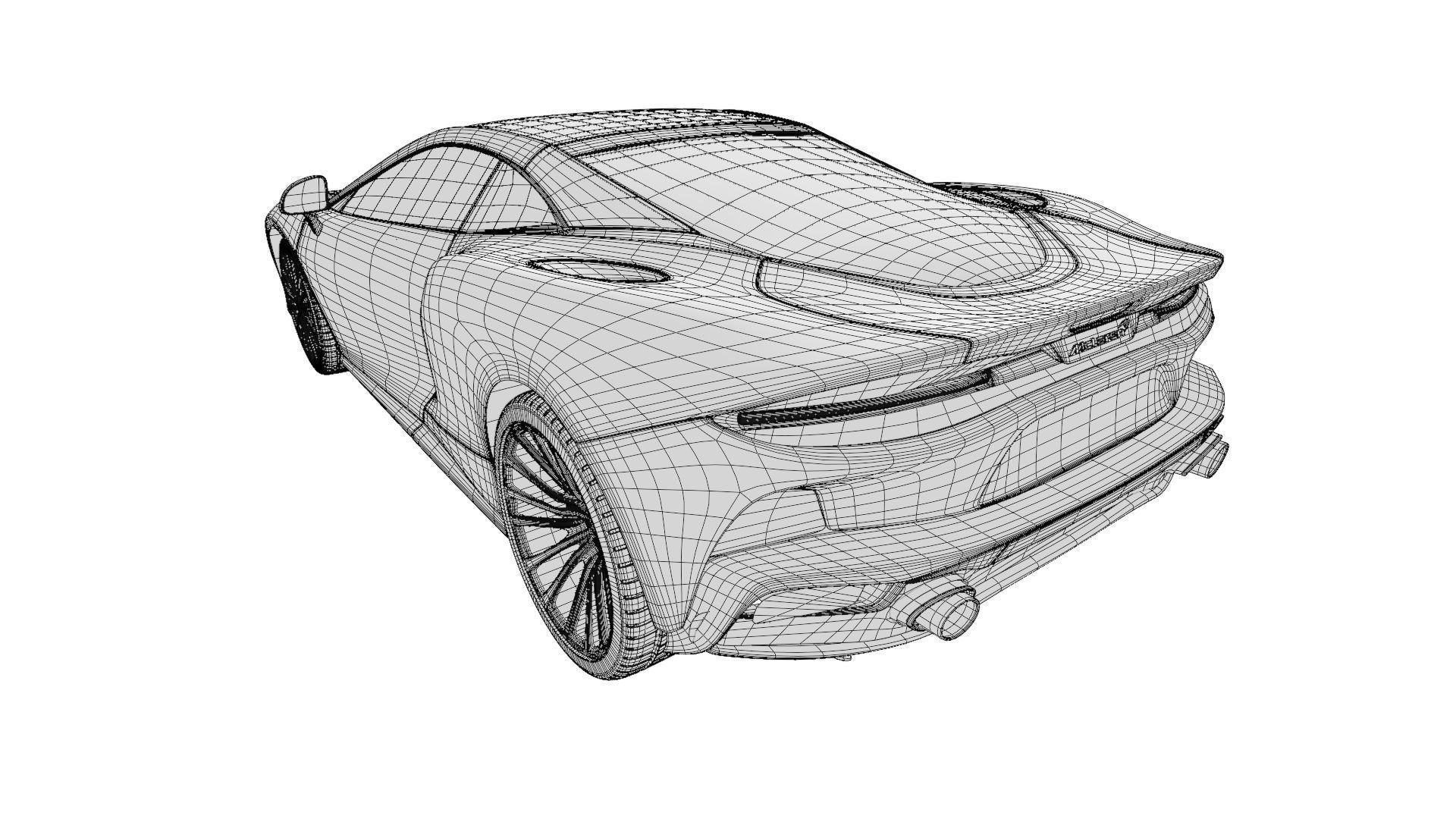 McLaren GT 2020 3D model_8