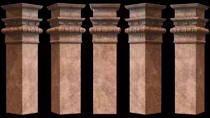 Column - Game Ready stone