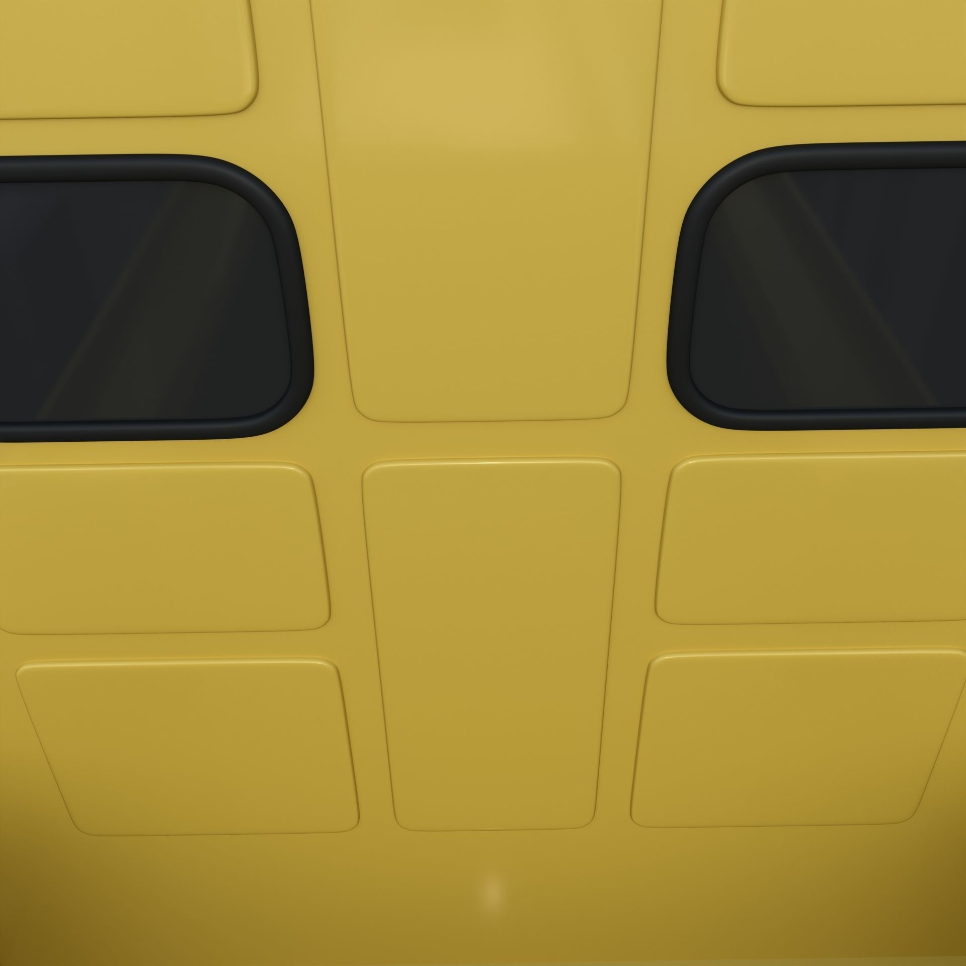 Generic 40s Van Pick Up v3 3D model_12