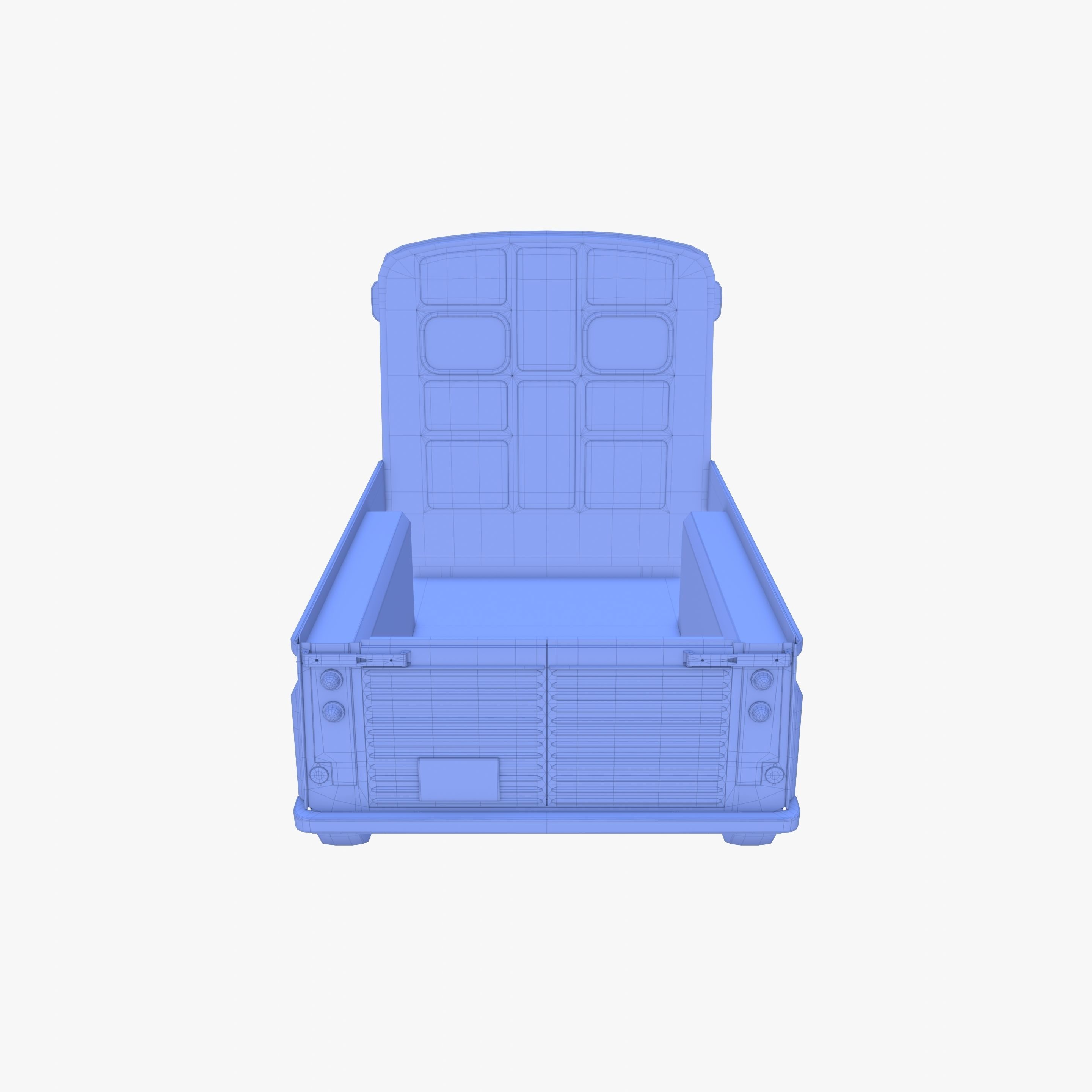 Generic 40s Van Pick Up v3 3D model_19