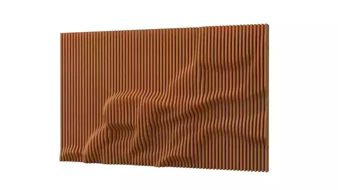 Parametric wall 3D model 12 3D model