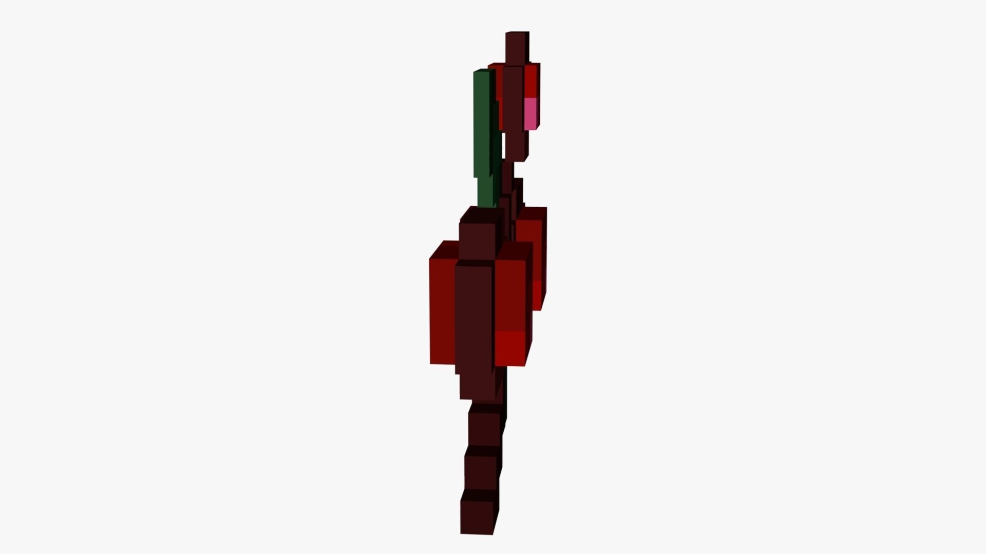 3D model Minecraft Sweet Berries VR / AR / low-poly | CGTrader