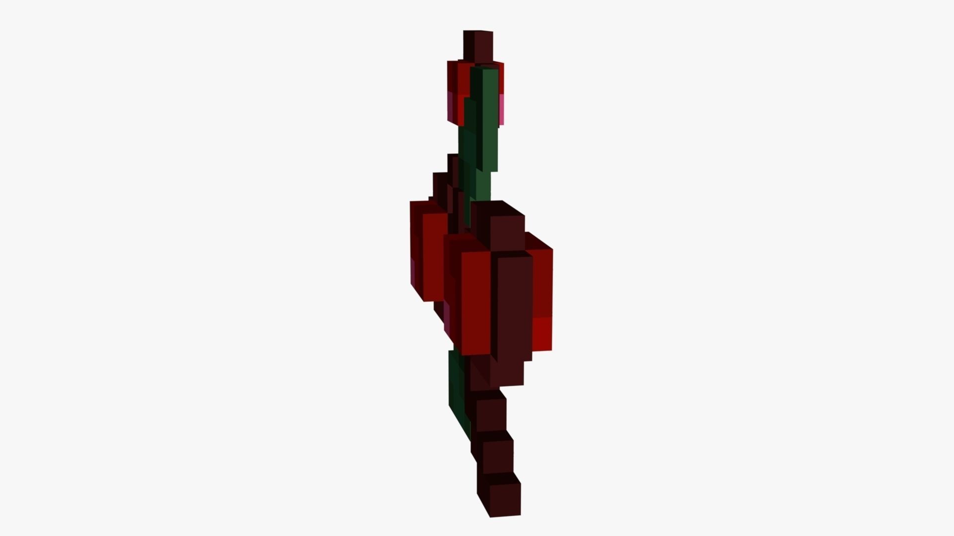 3D model Minecraft Sweet Berries VR / AR / low-poly | CGTrader