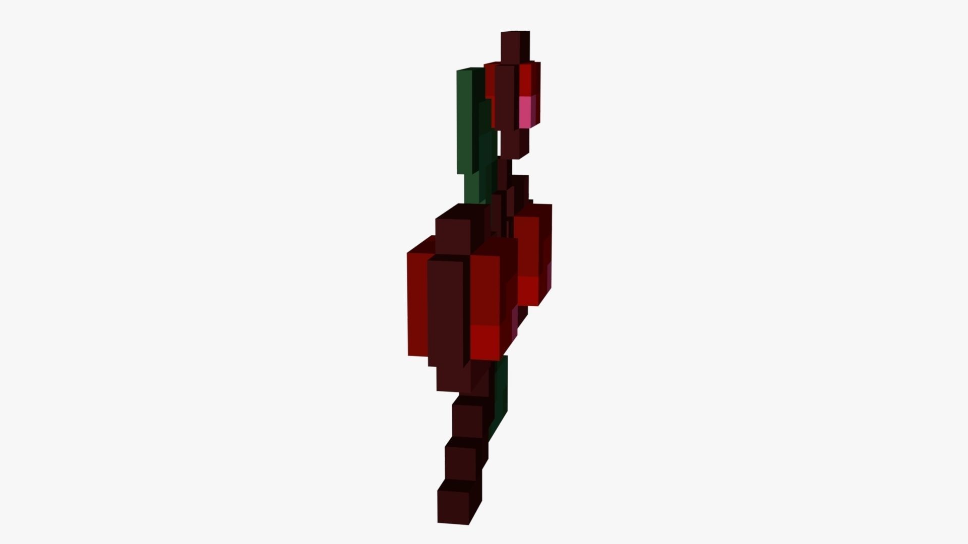 3D model Minecraft Sweet Berries VR / AR / low-poly | CGTrader