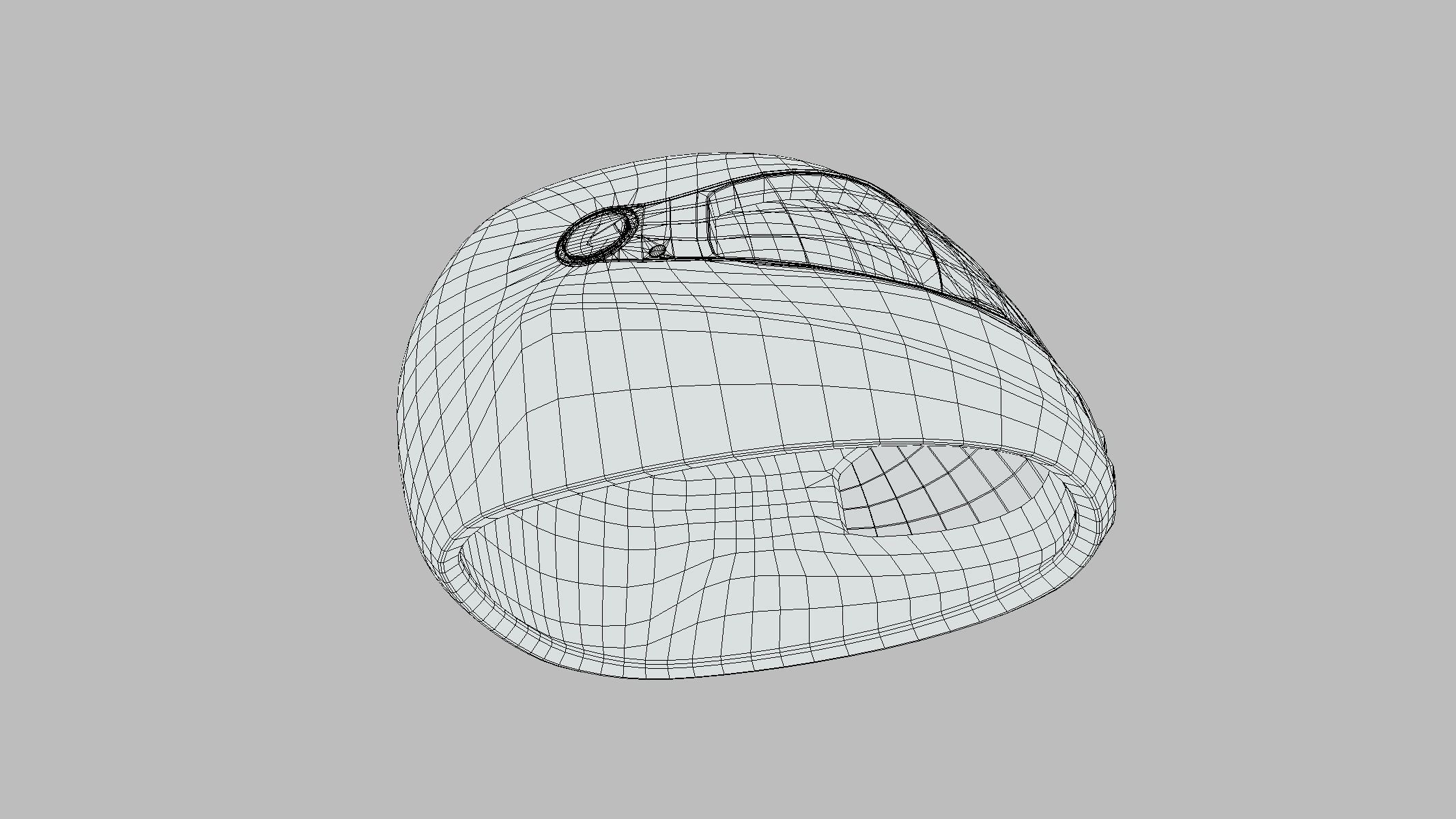 Superbike Helmet Low Poly PBR Realistic Low-poly 3D model_4