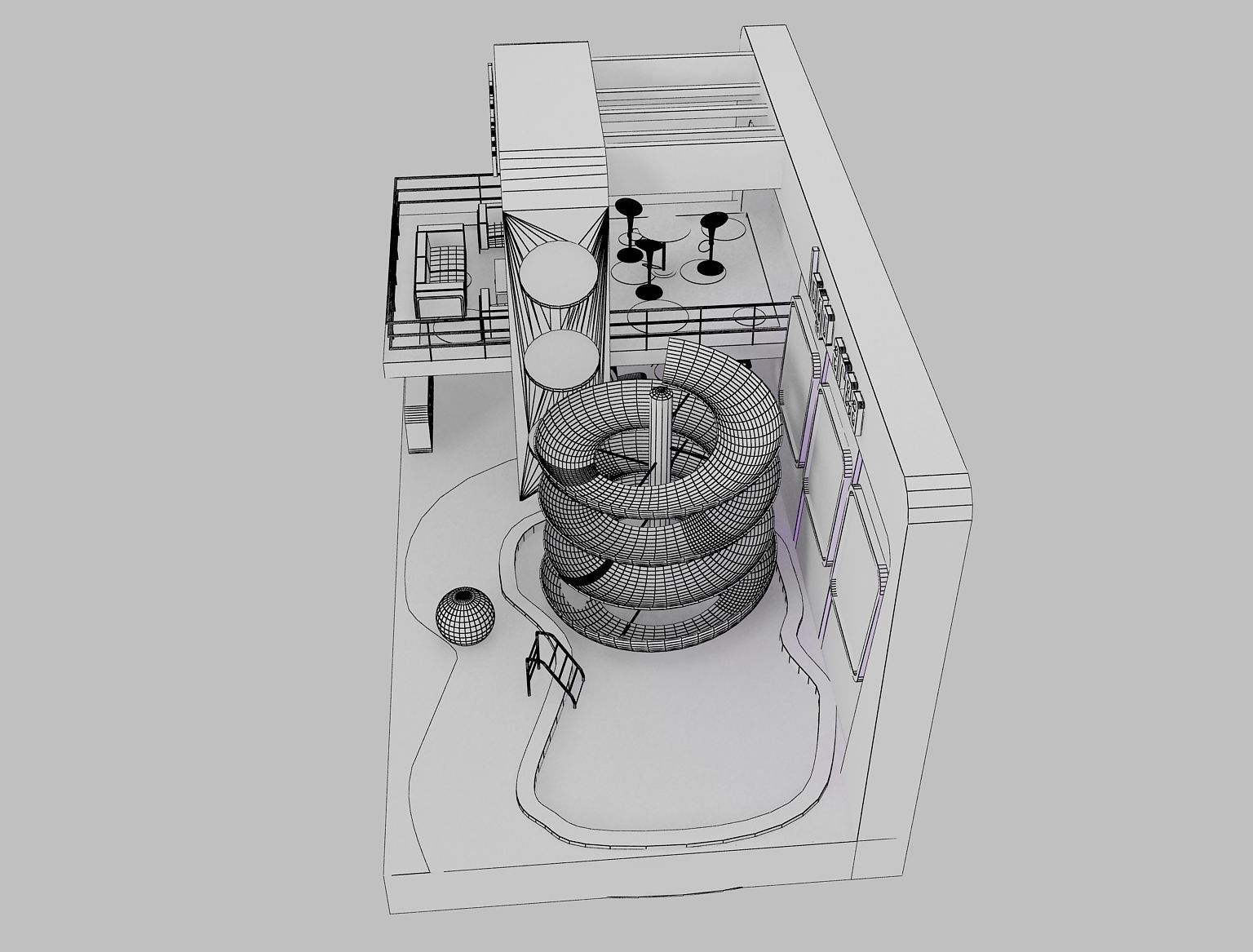  Booth Exhibition Stand a20  3D model_15