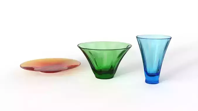  Tableware set  glass